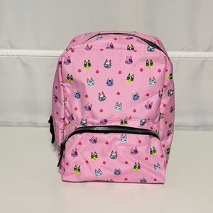 Nintendo Animal Crossing pink cats kids backpack
